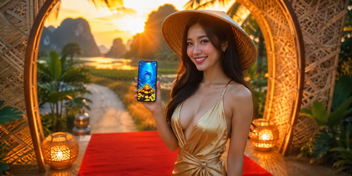 Người dùng tại Ninh Bình đăng nhập chơi casino trực tuyến trên điện thoại bên cánh đồng